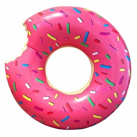 Koło dmuchane donut 90 cm Nowe