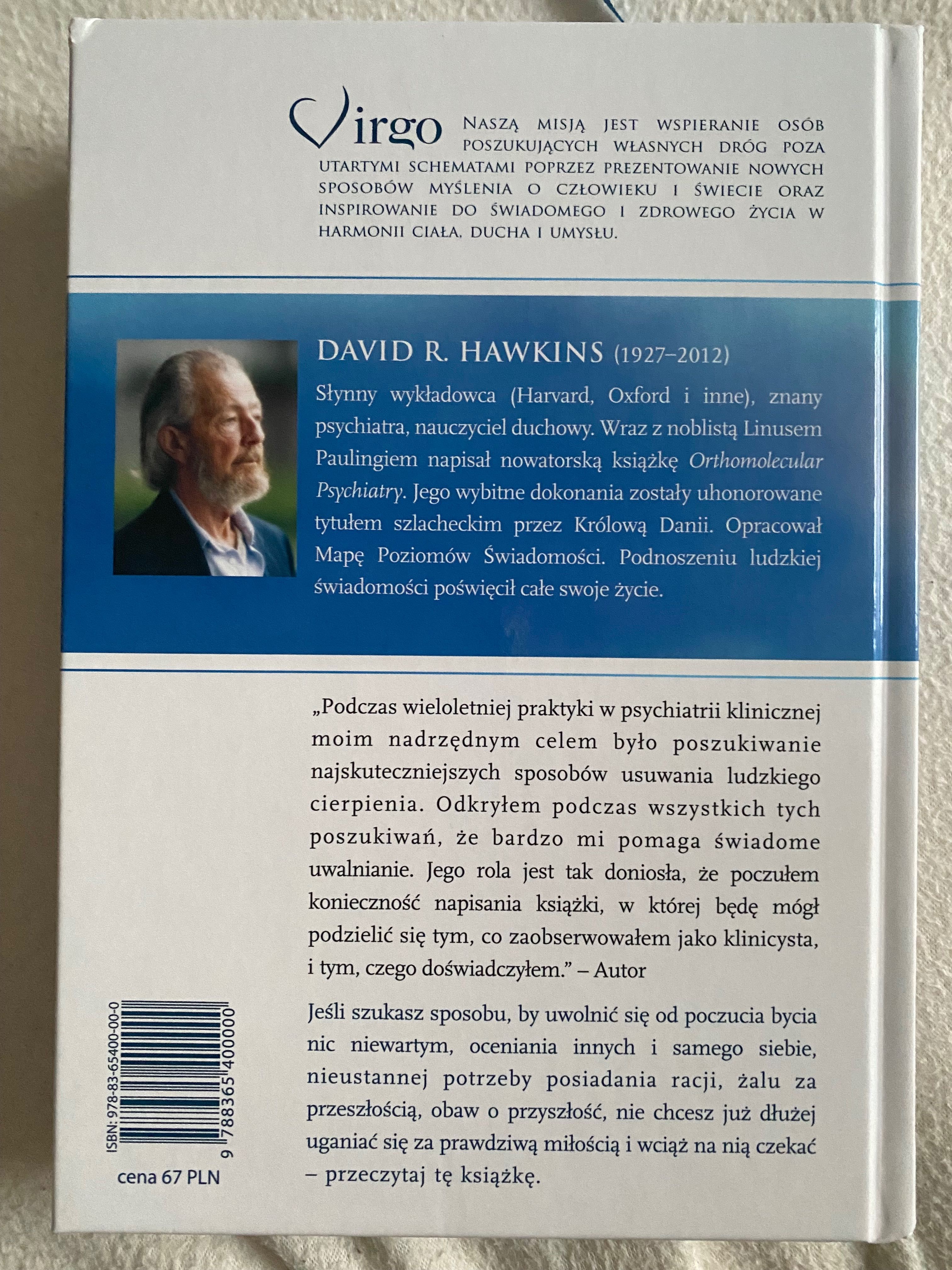 David R. Hawkins Technika Uwalniania Podręcznik Rozwijania Swiadomosci