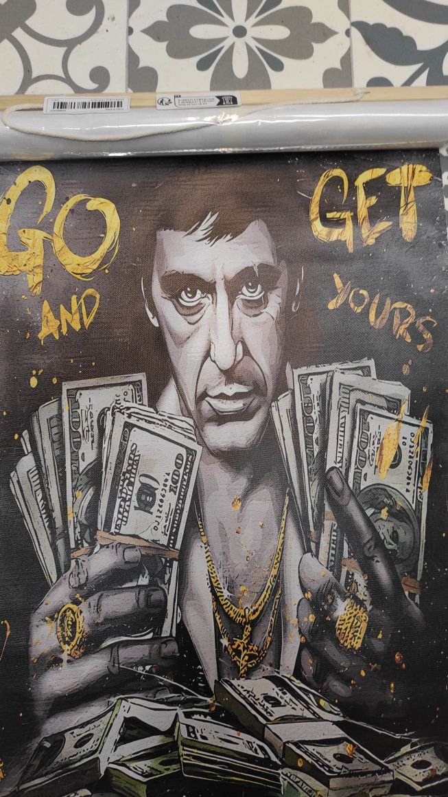 Plakat na płótnie Al Pacino Scarface