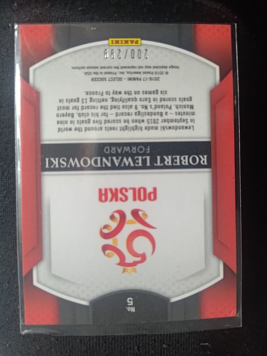 Karta Robert Lewandowski Select 2016-17