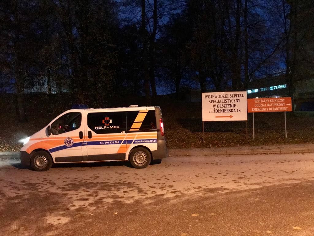 Transport chorych, sanitarny, medyczny ambulansem Gorzów Wielkopolski