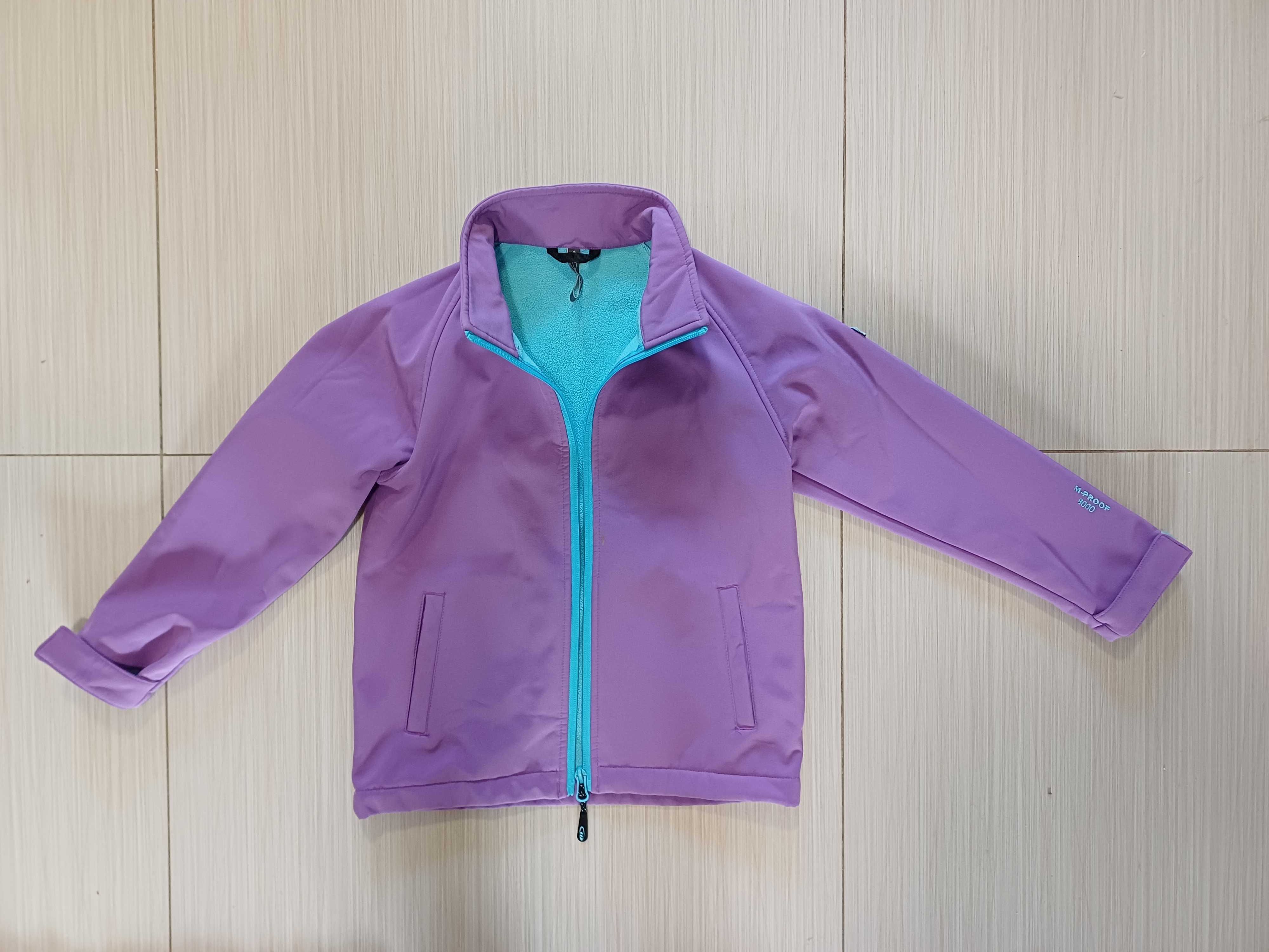 RESERVED lekka kurtka przejściówka softshell r. 140 cm czarna idealny
