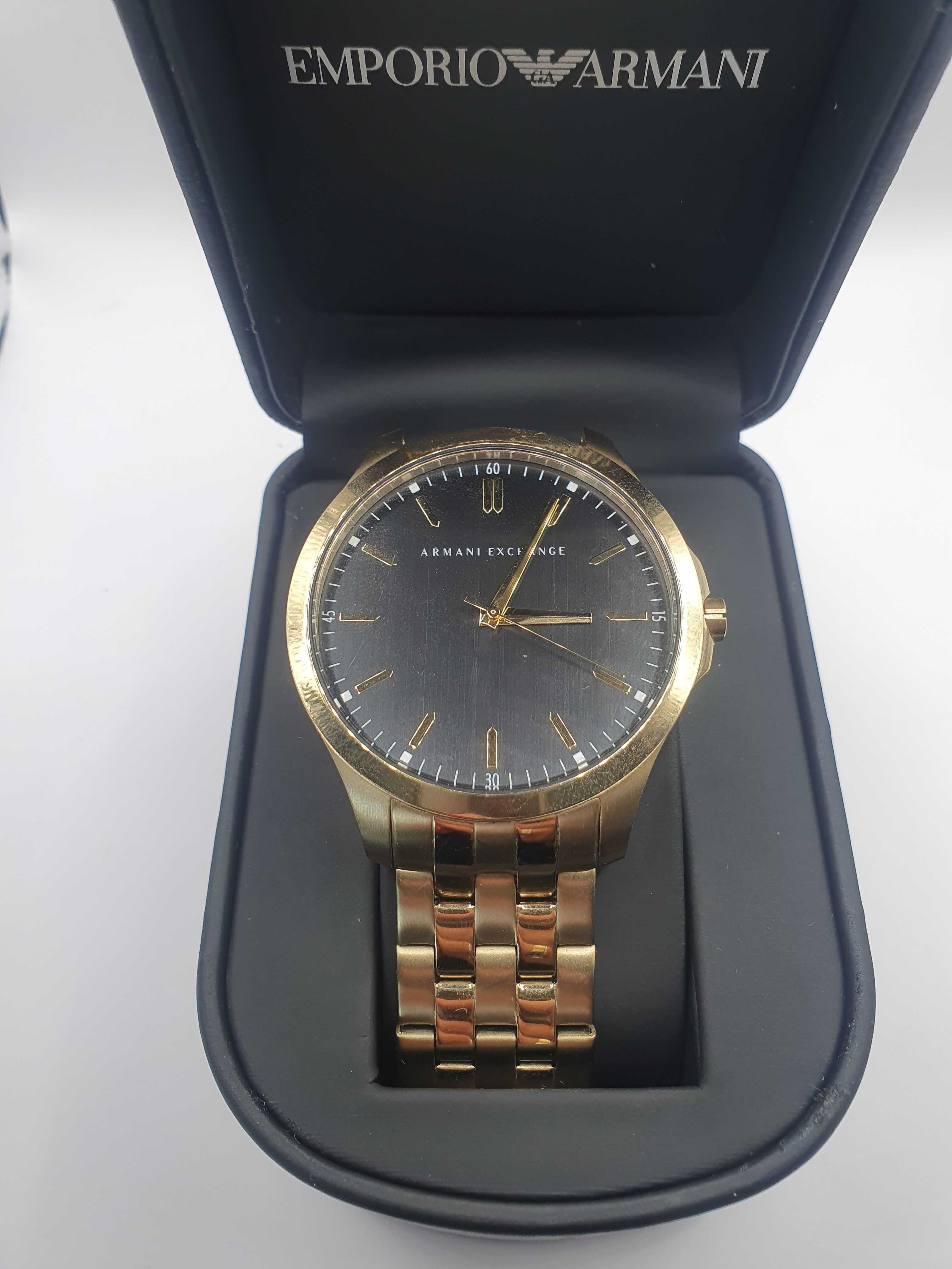 Oryginalny Armani zegarek męski Hampton AX2145