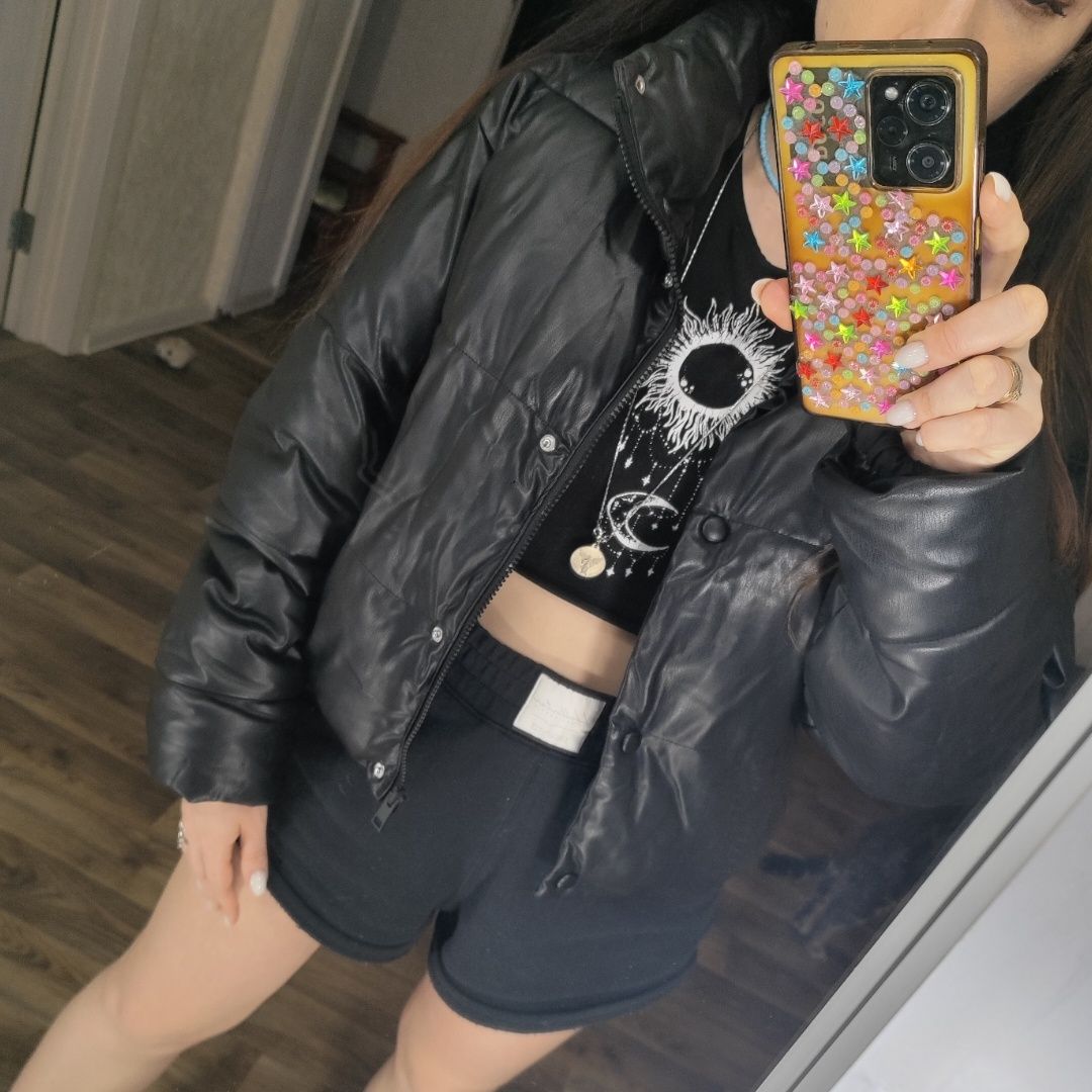 Одежда Зара, куртка пуфер zara,юбка Zara, гольф топ Zara,кофта в рубчи