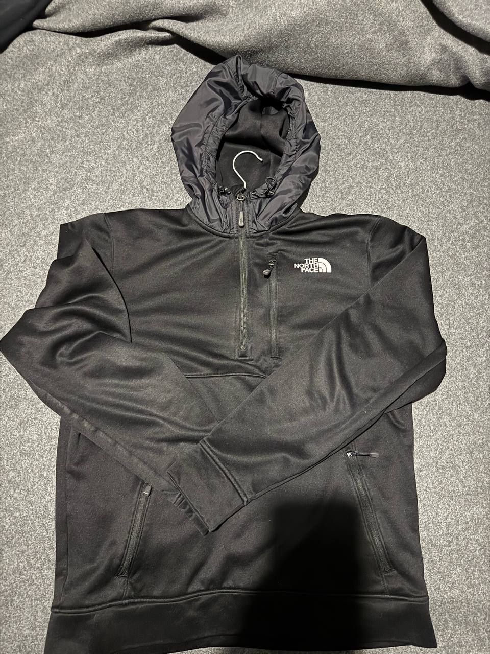 Утепленная кофта худи the north face