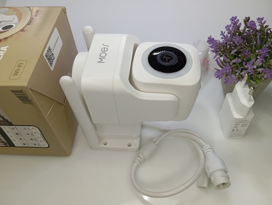 ‼️ MOES Tuya Wi-fi Smart cam 3MP НАРУЖНЯ Вай-фай камера Датчик РУХУ ‼️