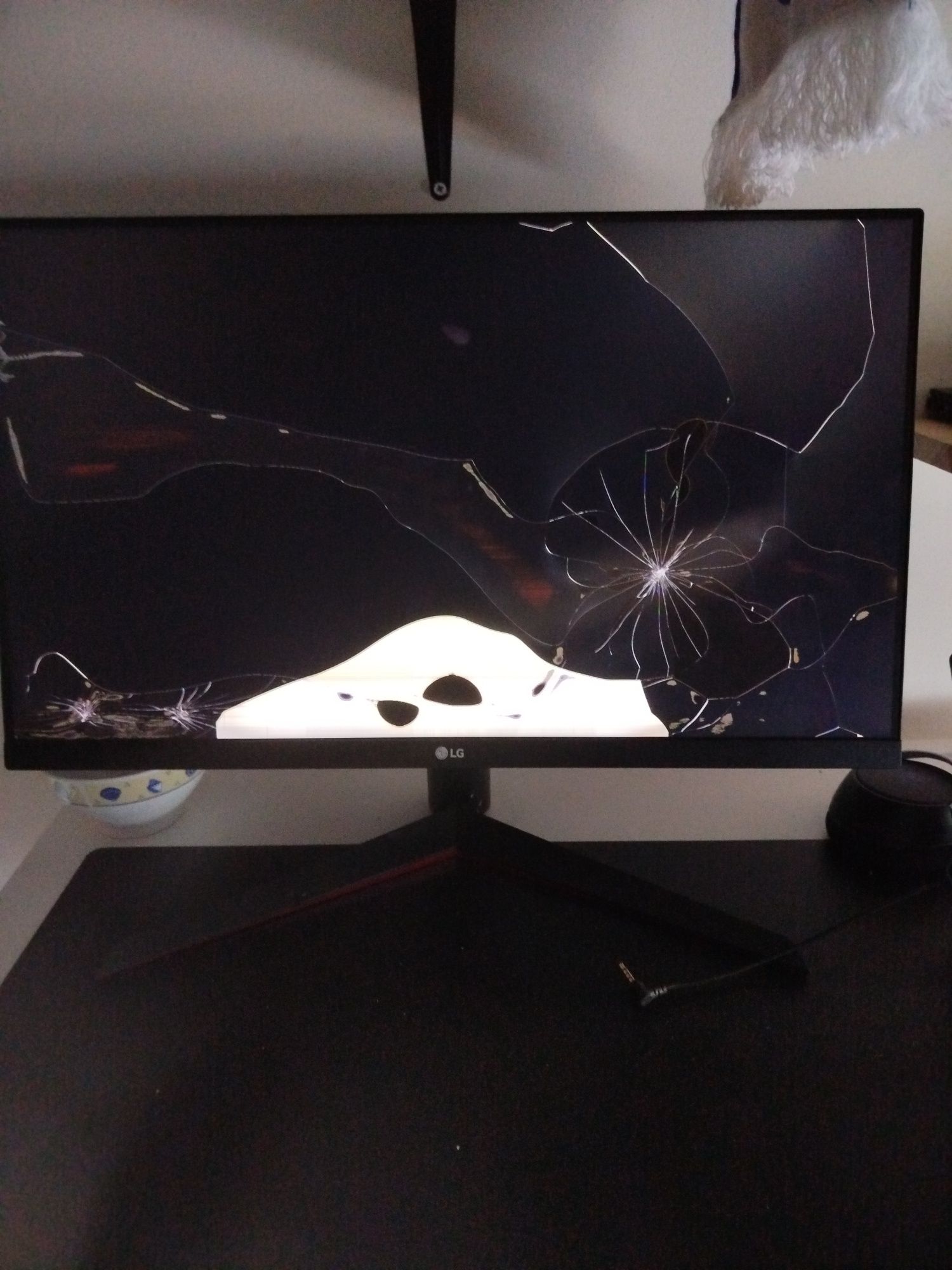Vendo monitor 120 hz partido
