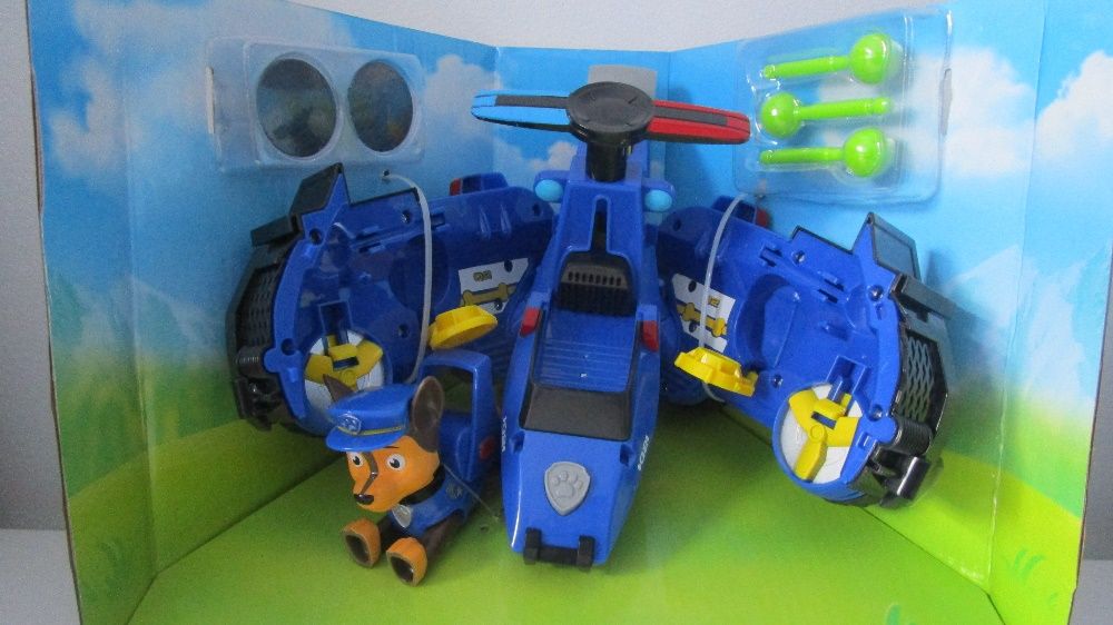 Veículos Flip & Fly do Chase e Skye NOVOS - Patrulha Pata / PAW Patrol