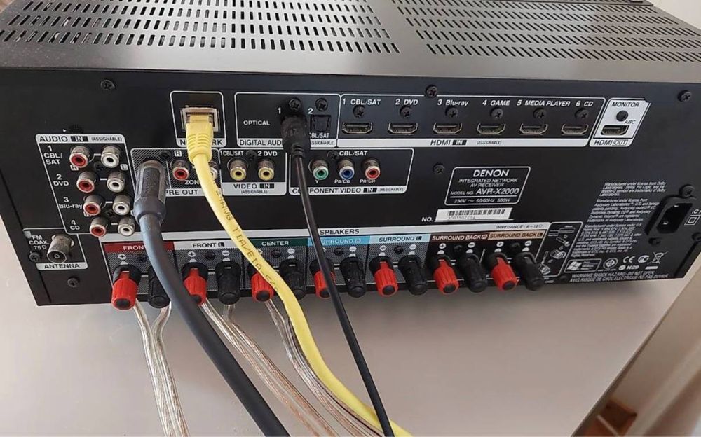 Denon AVR-X2000 7.2-Kanal AV-Receiver с AirPlay и сетью
