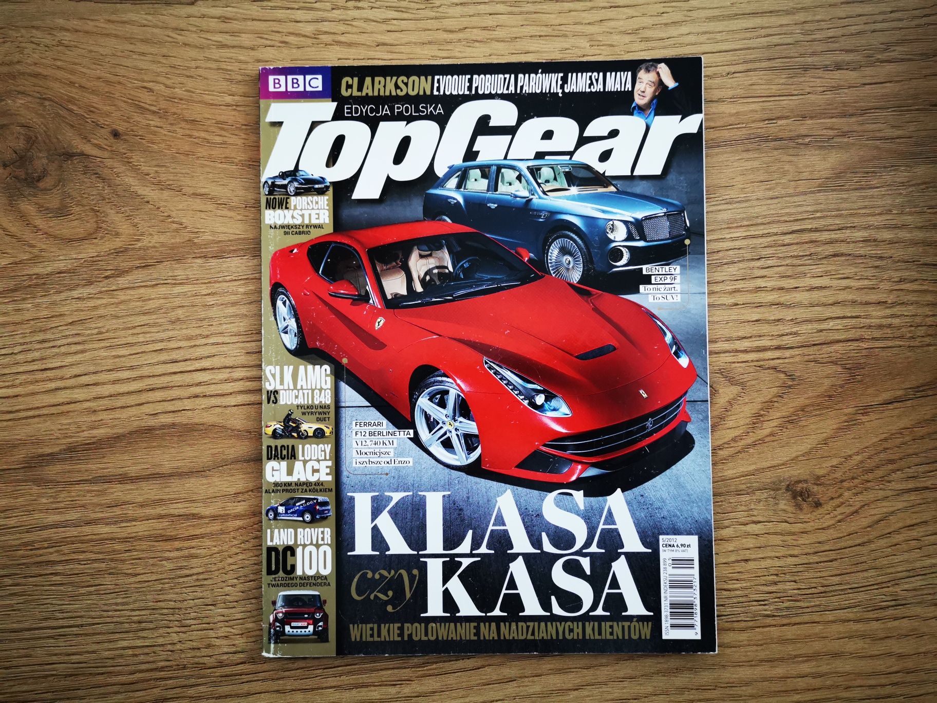 Czasopismo Top Gear numer 51 - 05.2012