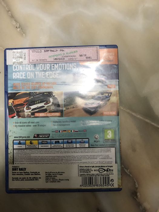 Volante e fones gamig + jogo