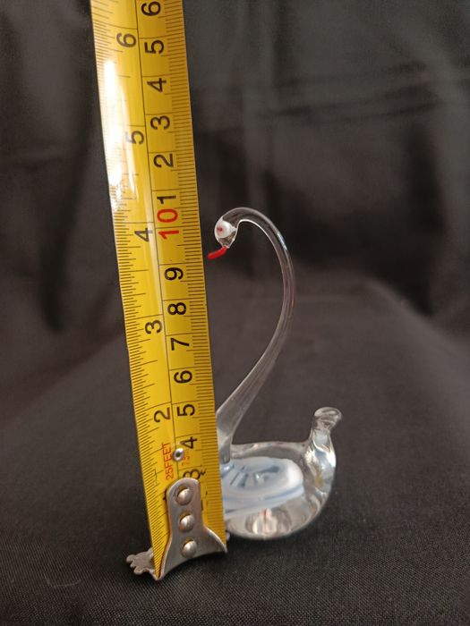 Cisne em vidro Murano