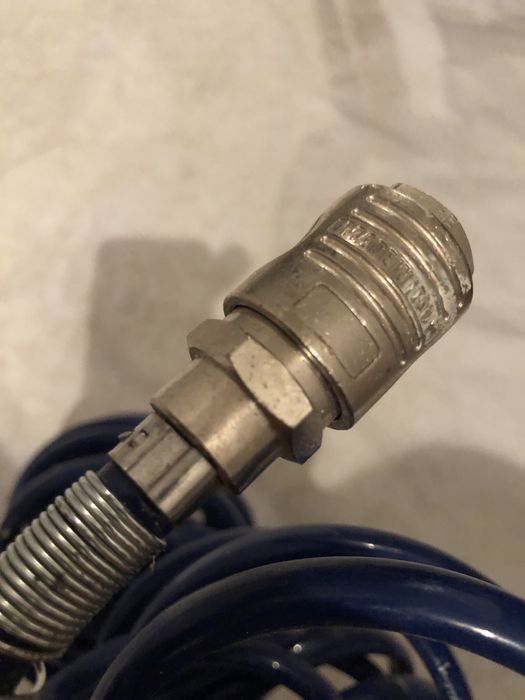 2szt Kabel 10m 8x10 Dedra Euroline Italy przewód ciśnieniowy kompresor