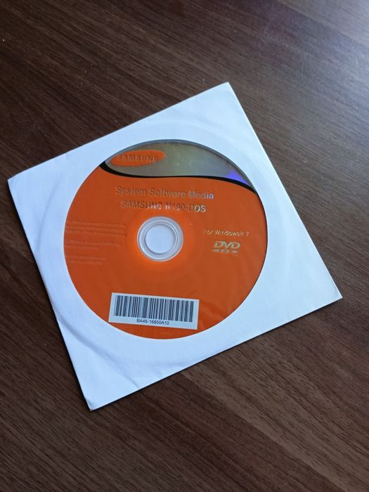 Диск з системним програмним забезпеченням для пристрою Samsung.
