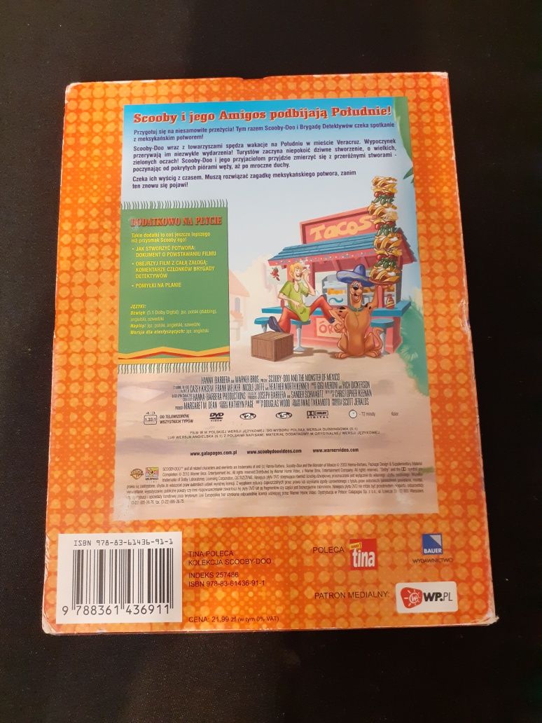 Film Scooby-Doo i Meksykański potwór DVD