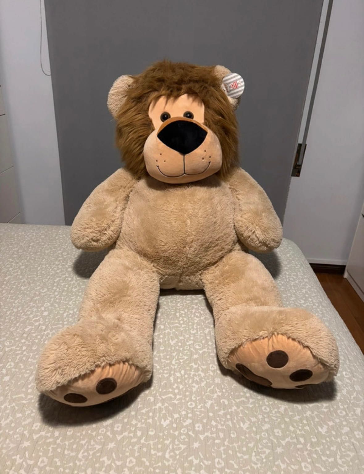 Leão Peluche 75 cm x 80 cm