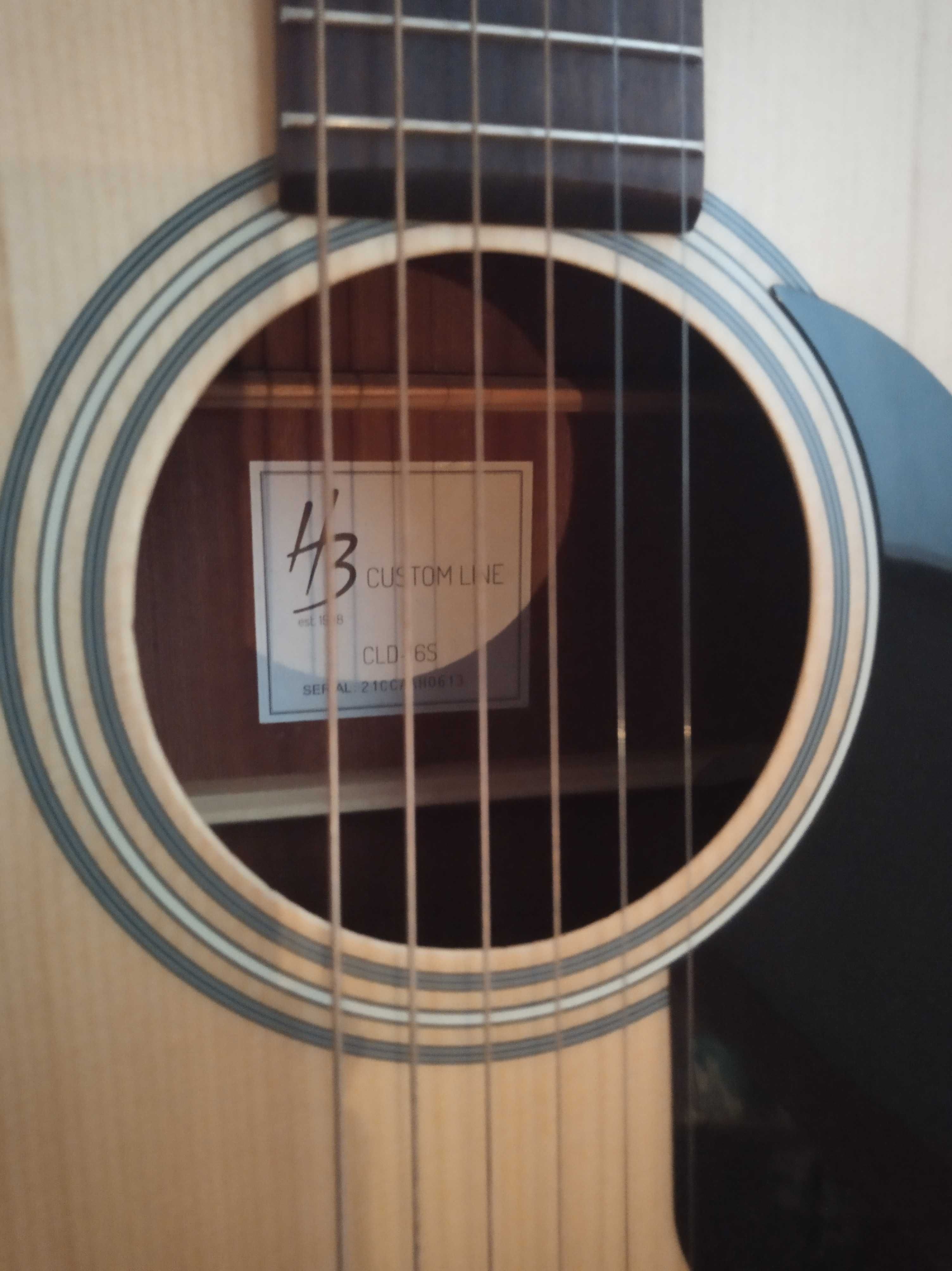 Vendo Guitarra acústica Harley Benton Custum line CLD-16S