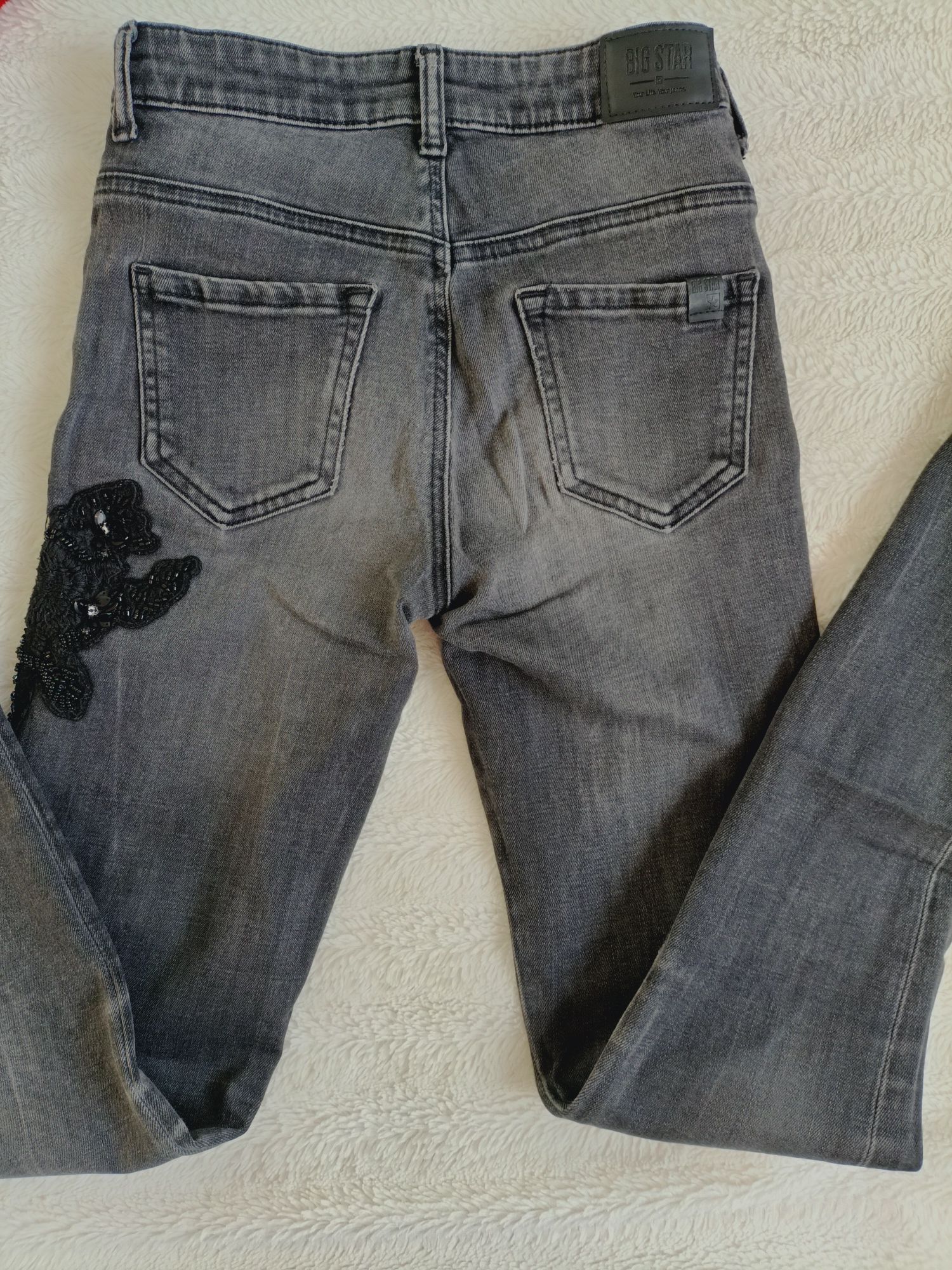 Jeansy rurki Big Star rozmiar 25/32 skinny