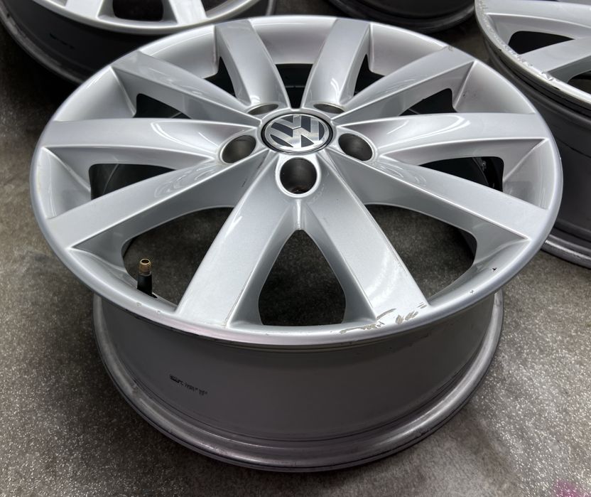 Диски R17 5 112 et54 J7 Оригінал VW golf 5 6 jetta sharan титани