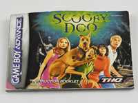 NINTENDO - Game Boy Advance - Instrukcja Scooby Doo
