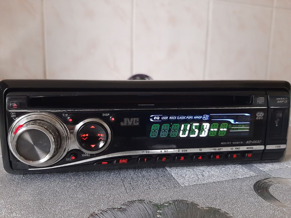 Автомагнітола  Jvc kd-g632usb