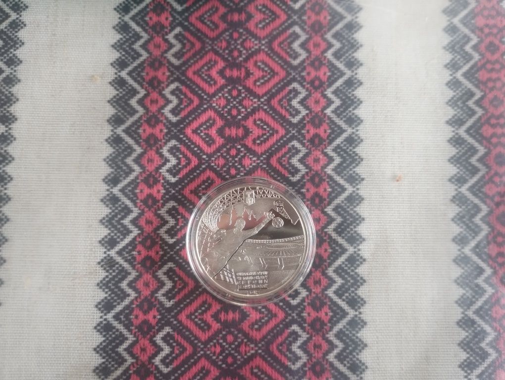 Продам набір срібних монет Євро 2012