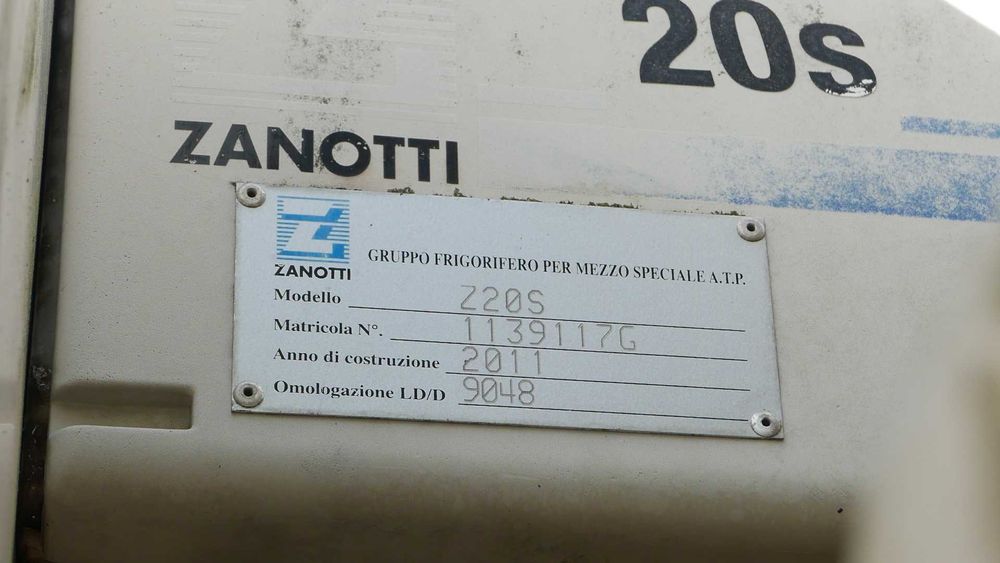 Mroźnia Chłodnia Kontener izoterma ZANOTTI Z20S CARRIER thermi king