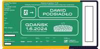 2 bilety na koncert Dawid Podsiadło Gdańsk 1.06.2024