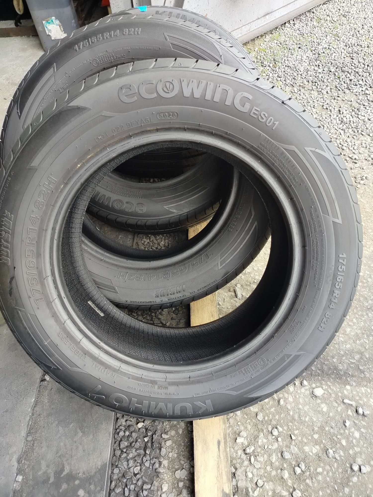 4 szt letnie Kumho 175/65/14