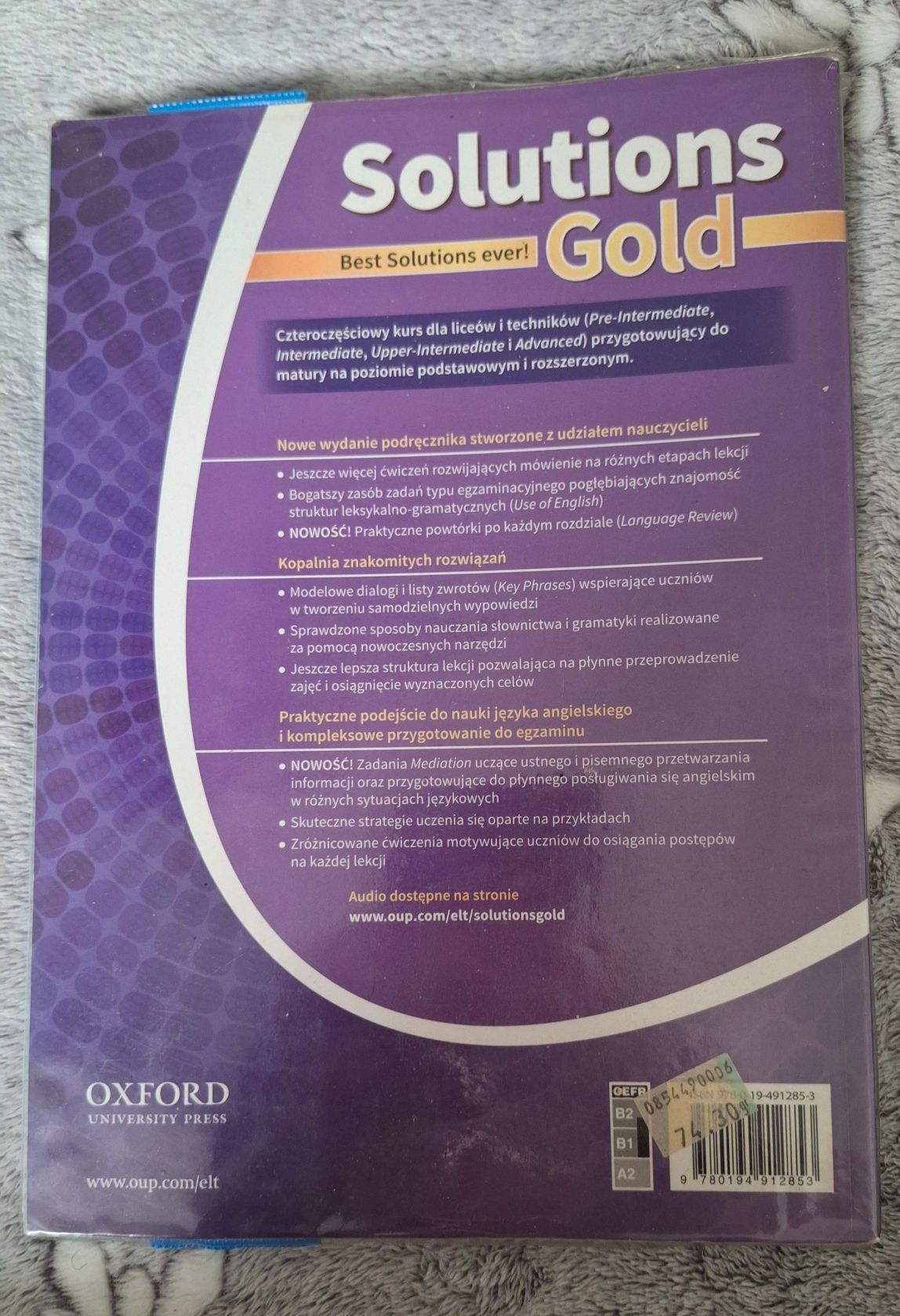 Solutions gold intermediate
