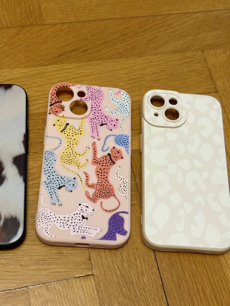 Zestaw 4 etui Iphone 15 nowe