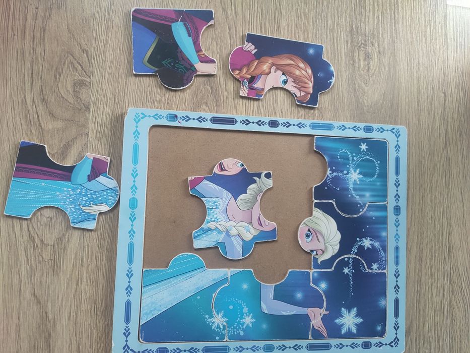Układanka puzzle Kraina Lodu Elza Anna