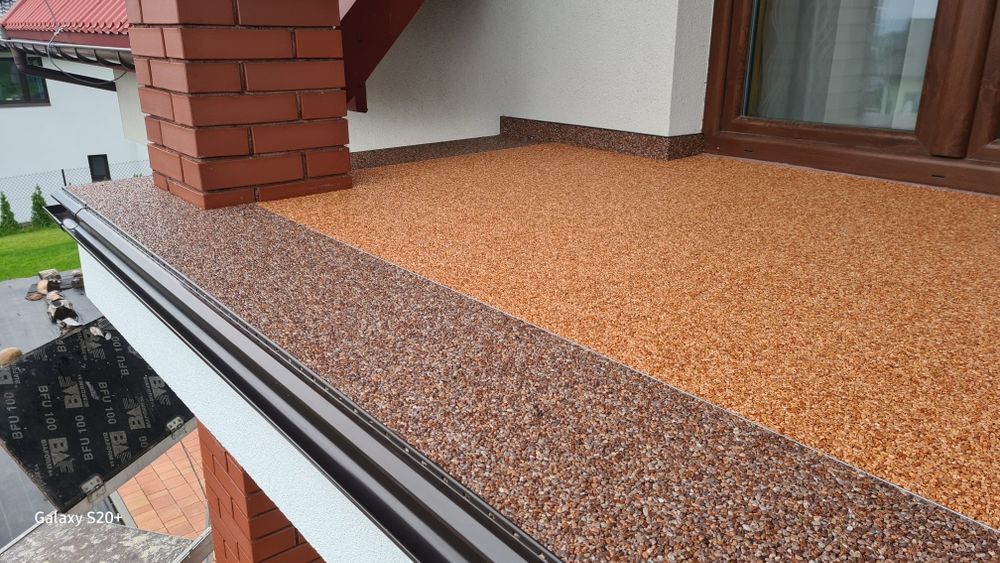 Kamienny dywan,renowacja balkonów,posadzki żywiczne,żywica garaż