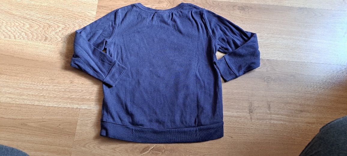 Granatowa bluza dziewczęca r. 110 cm świąteczna