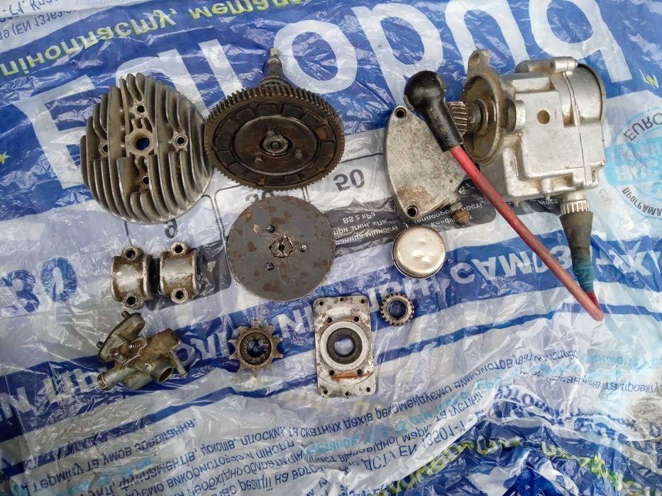 Двигатель на мопед Рига13 ,двигатель Д6 , Д 8