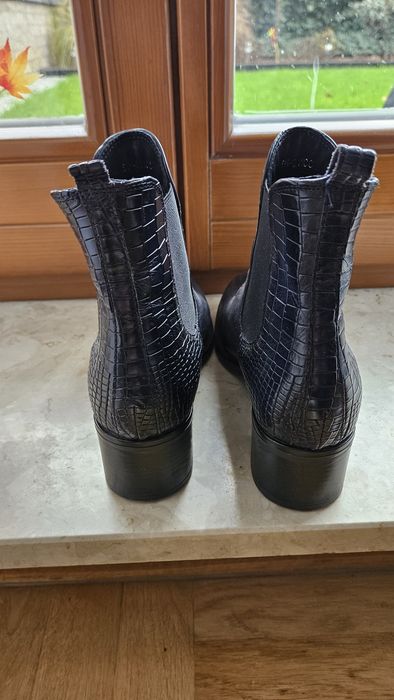 Botki Gino Rossi skórzane