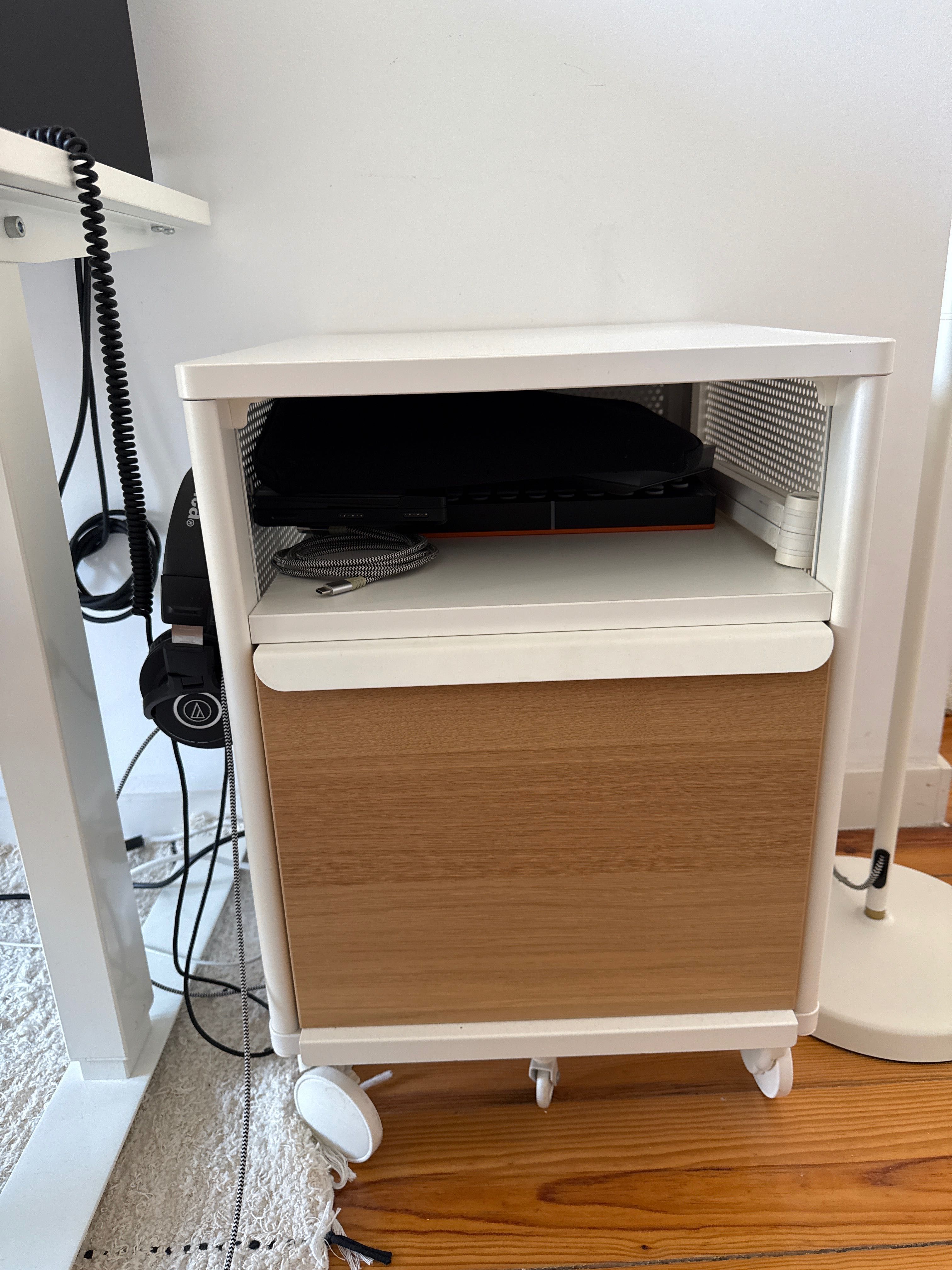 Unidade de arrumação com gavetas e rodas IKEA