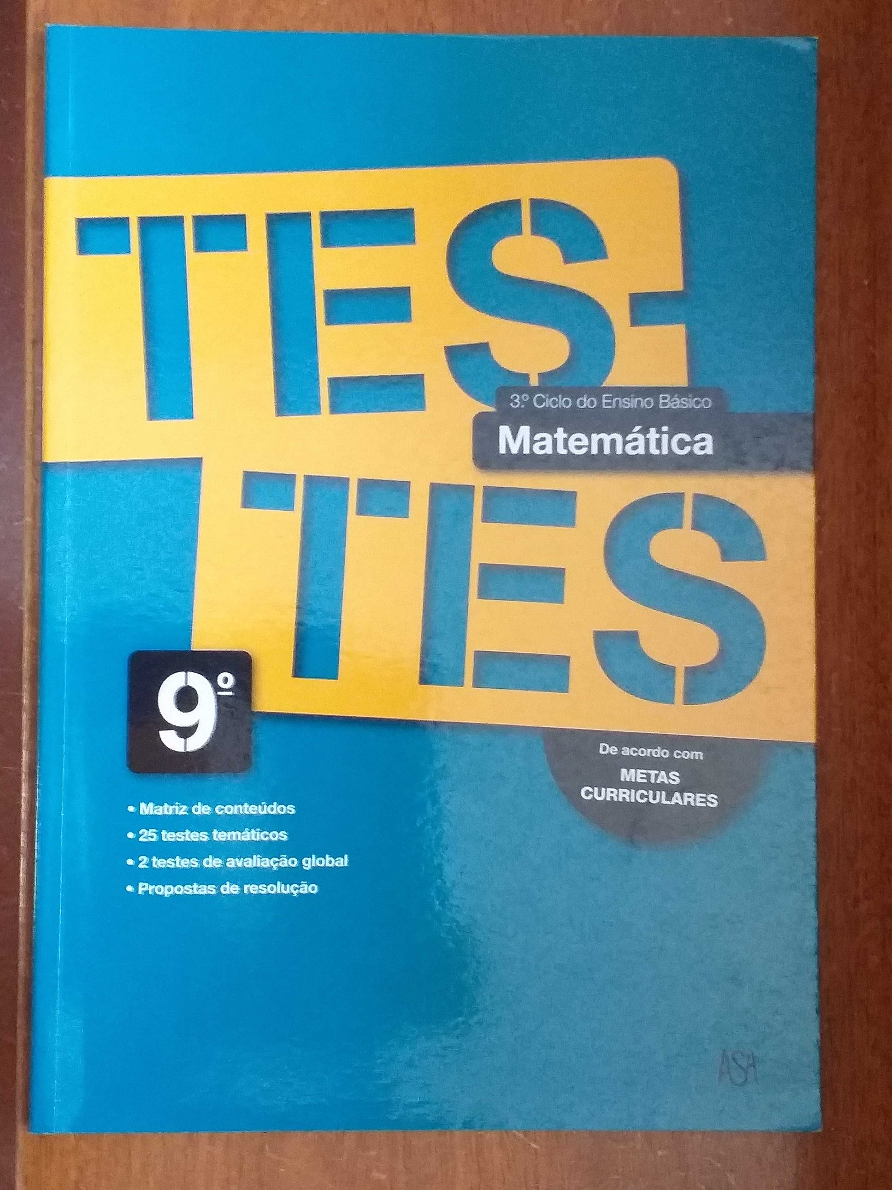 Livros escolares de apoio ao estudo 9º ano