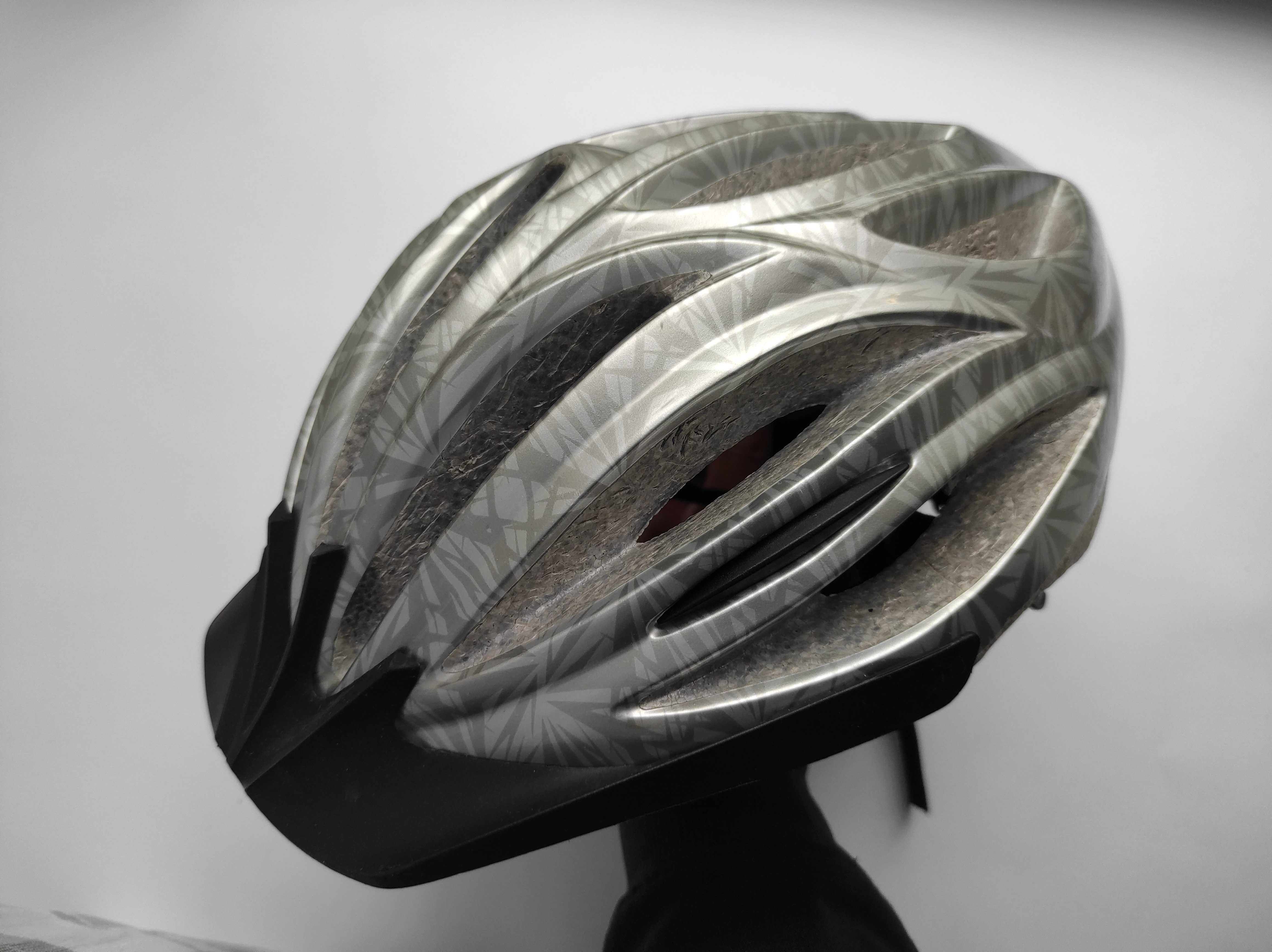 Шлем велосипедный, размер 52-58см, велошлем