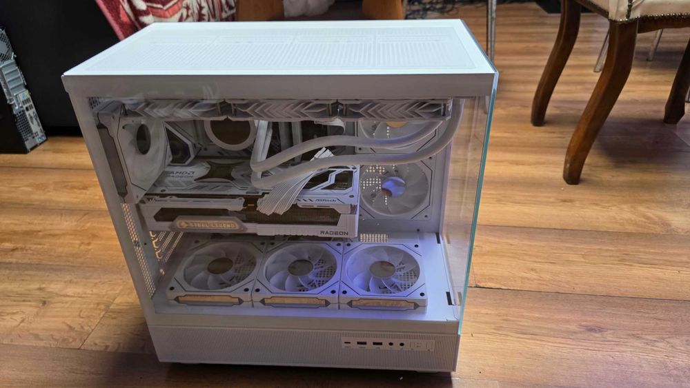 Komputer I5-14600K, 32GB, RX 9070 XT, 2TB SSD M2 Nowy Biały