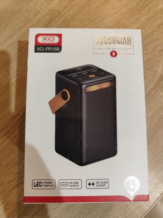 Повербанк XO PR168 50000mAh (Black)
