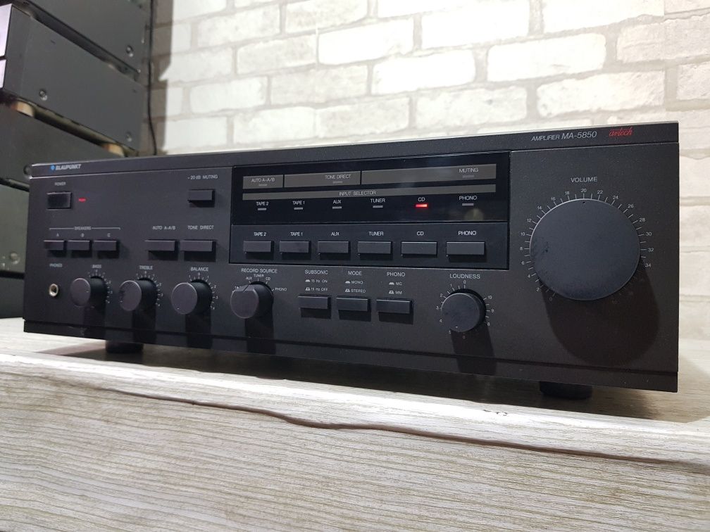 Мощ! Стерео підсилювач/усилитель  Blaupunkt MA-5850 2х150Вт з Німеччин