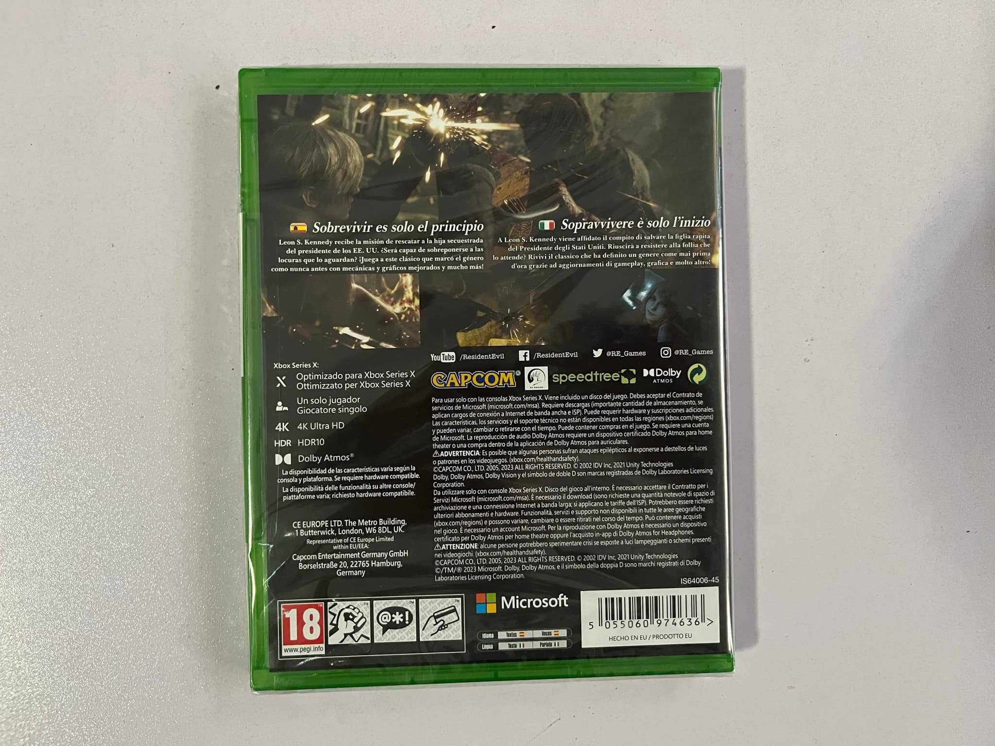 Resident Evil 4 REMAKE Xbox Series X (NOWA)