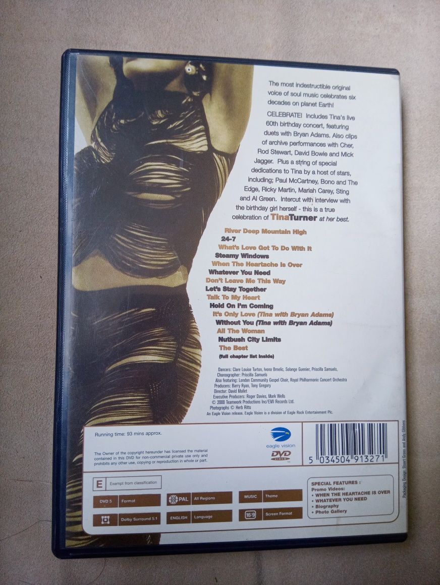 The best of Tina Turner Celebrate