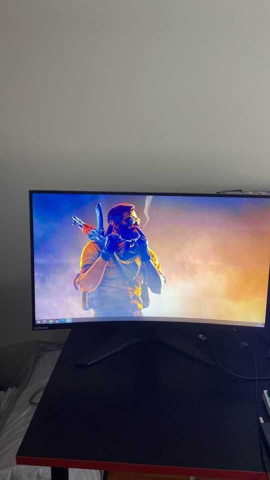 Monitor Gaming Curvo LENOVO G27C-10 (27'' - 1 ms - 165 Hz - )