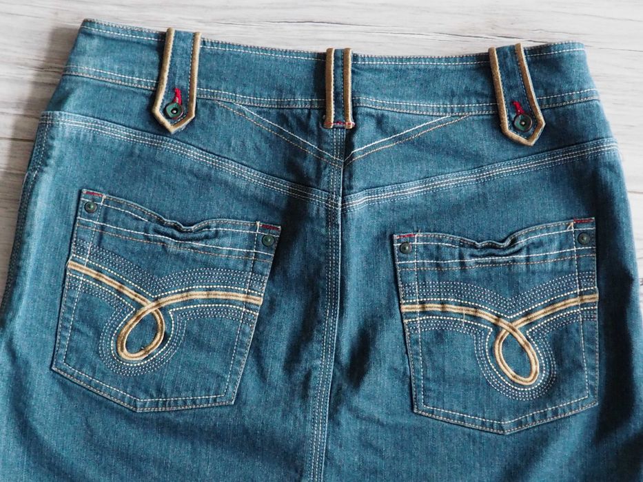 Peppercorn denim spódnica damska jeansowa 32