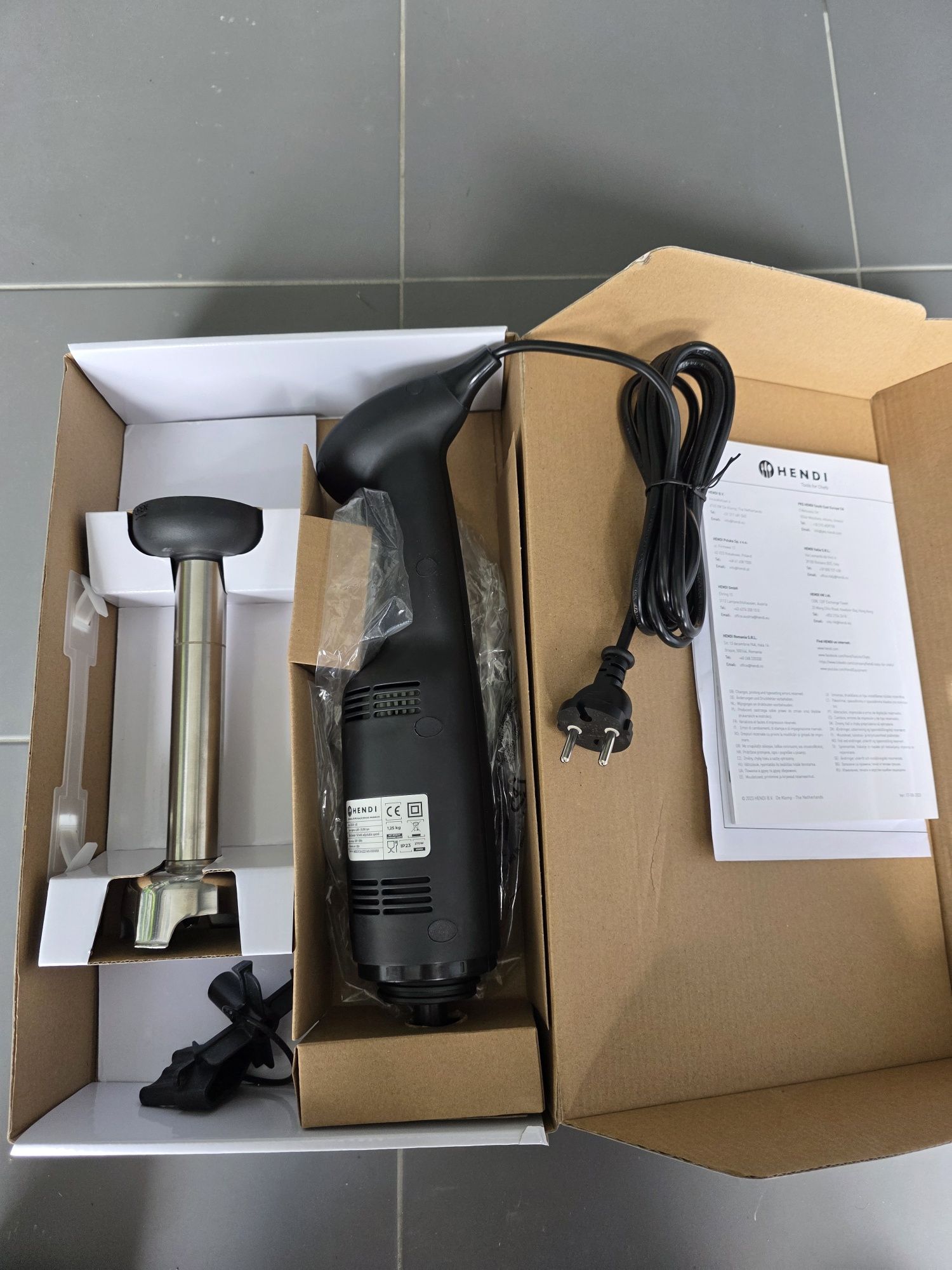 Nowy blender ręczny Hendi kitchen Line 160 / 222140
