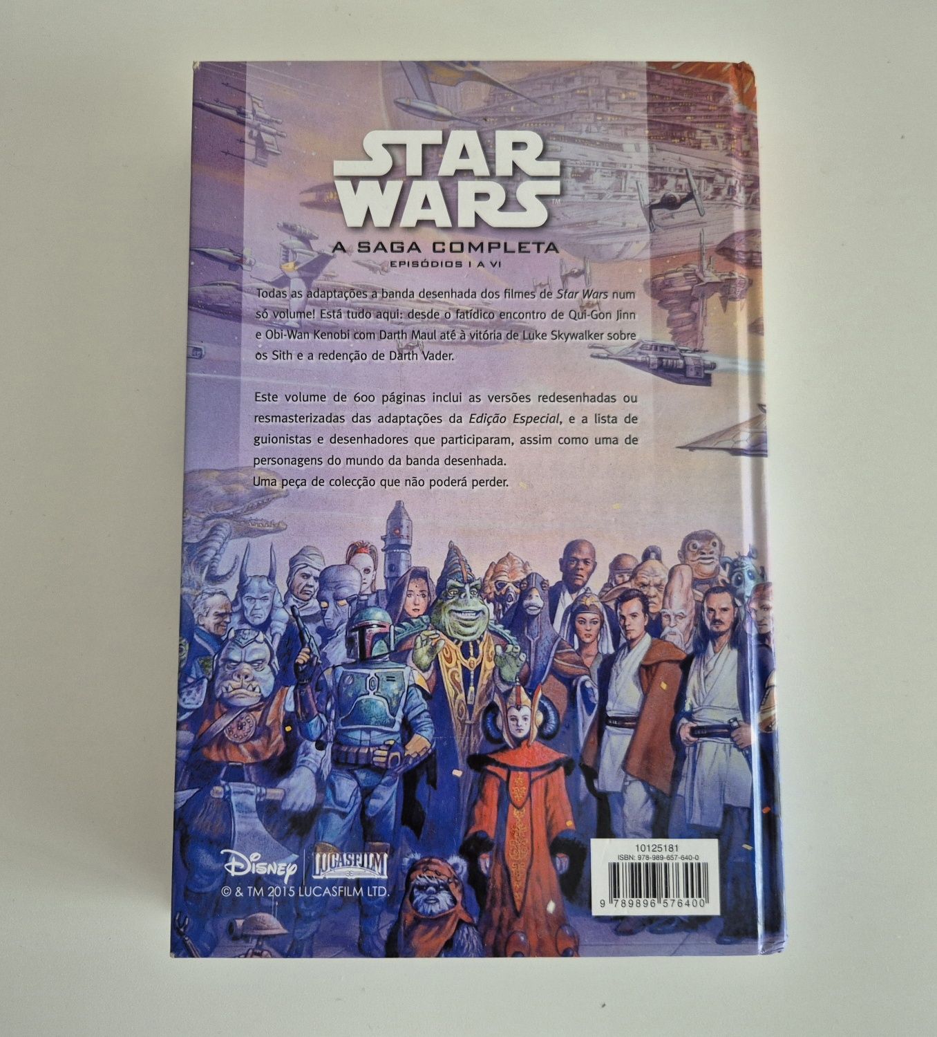 Livro star wars- saga completa