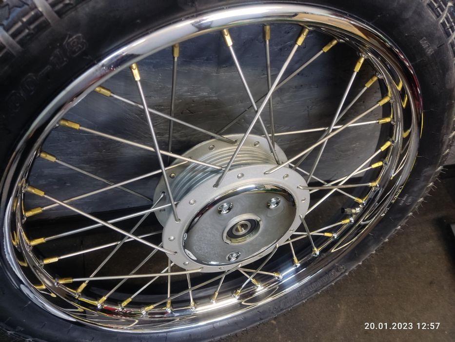 Renowacja kół szprychowanych, zabytki junak wsk romet centrowanie FV