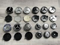 Колпачки заглушки в колеса диски Мерседес 75мм, 60мм ковпачки Mercedes